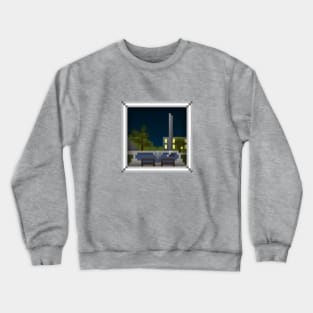 "The Shaft" - WHITE BORDER Crewneck Sweatshirt